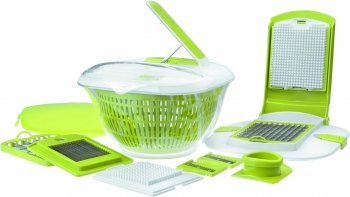 Lacor 5 Lts Mutifunction Vegetables Chopper Set and Salad Spinner